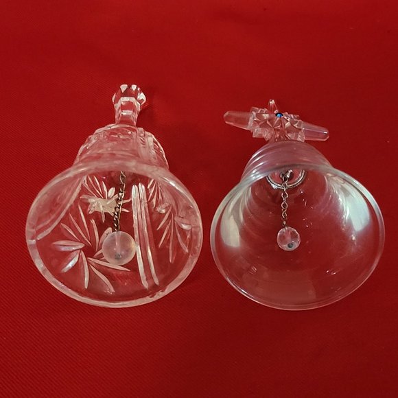 2002 Lenox Cross Bell of Peace Pave Jewels & Clear Crystal Dinner Bell Glass - Picture 4 of 11